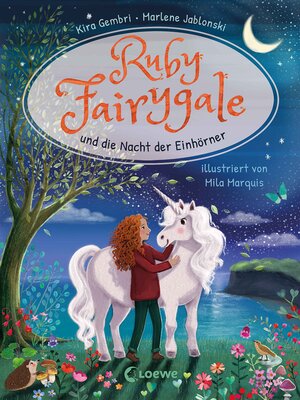 cover image of Ruby Fairygale und die Nacht der Einhörner (Erstlese-Reihe, Band 4)
